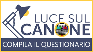 Luce sul canone: questionario sul canone RAI