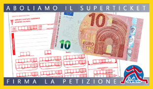 Aboliamo il Superticket - Petizione