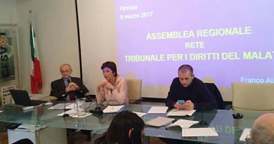 Tribunale Diritti del Malato: assemblea regionale - Firenze, 9 Marzo 2017